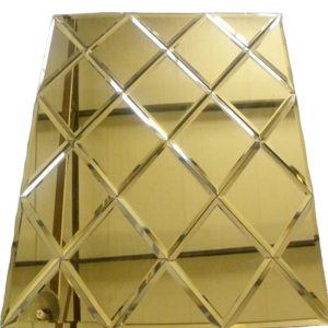 Feature Glass Mirror Wall Panel