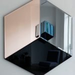 Color Mirror Glass Frames for Wall